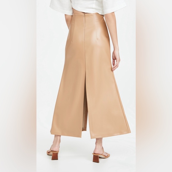 A.W.A.K.E. Mode Front Back Slit Maxi Skirt sz38 NWT! - Picture 2 of 6